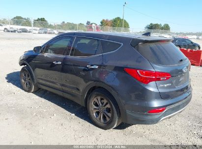 Lot #3050080647 2016 HYUNDAI SANTA FE SPORT 2.4L