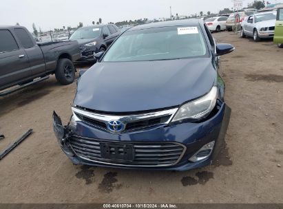 Lot #2992832963 2014 TOYOTA AVALON HYBRID XLE PREMIUM