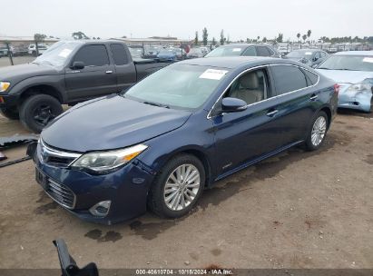 Lot #2992832963 2014 TOYOTA AVALON HYBRID XLE PREMIUM