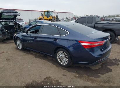 Lot #2992832963 2014 TOYOTA AVALON HYBRID XLE PREMIUM