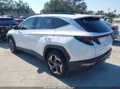 Lot #2992824230 2022 HYUNDAI TUCSON HYBRID LIMITED