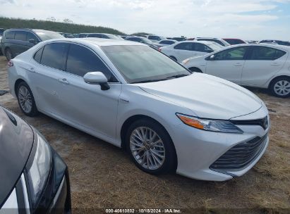 Lot #2992824229 2020 TOYOTA CAMRY XLE HYBRID