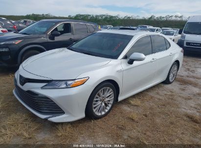 Lot #2992824229 2020 TOYOTA CAMRY XLE HYBRID