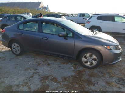 Lot #2992824216 2015 HONDA CIVIC LX