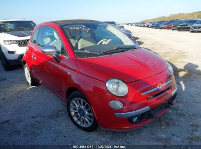 Lot #2997775295 2013 FIAT 500C LOUNGE