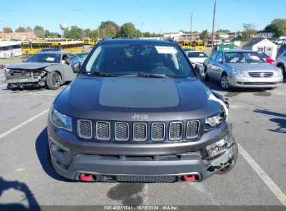 Lot #2996536487 2021 JEEP COMPASS TRAILHAWK 4X4