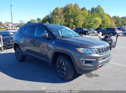 Lot #2996536487 2021 JEEP COMPASS TRAILHAWK 4X4