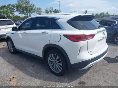 Lot #2995282553 2023 INFINITI QX50 PURE AWD