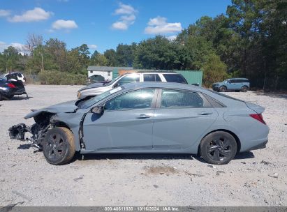 Lot #2997775286 2021 HYUNDAI ELANTRA SEL