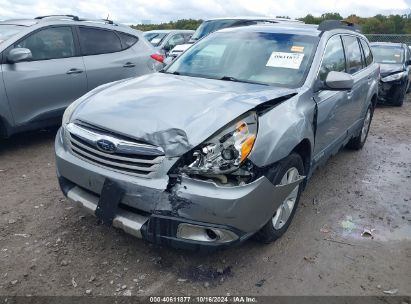 Lot #2995298649 2010 SUBARU OUTBACK 2.5I LIMITED