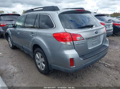 Lot #2995298649 2010 SUBARU OUTBACK 2.5I LIMITED