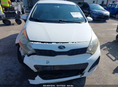 Lot #3035086341 2012 KIA RIO5 LX