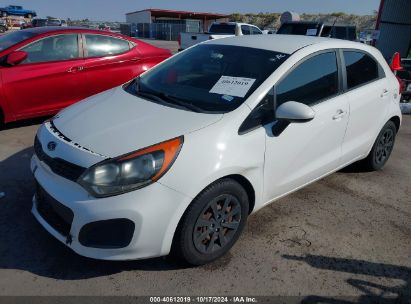 Lot #3035086341 2012 KIA RIO5 LX