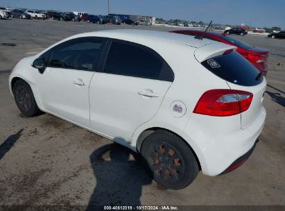 Lot #3035086341 2012 KIA RIO5 LX