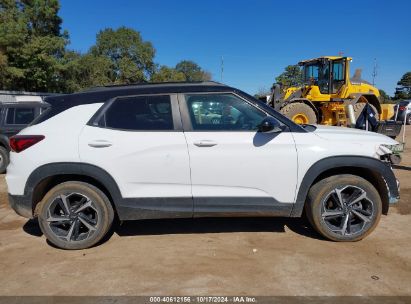 Lot #3035086333 2021 CHEVROLET TRAILBLAZER AWD RS