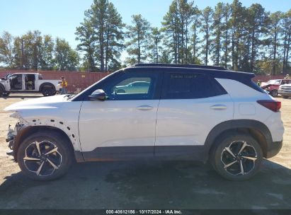 Lot #3035086333 2021 CHEVROLET TRAILBLAZER AWD RS