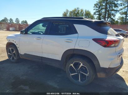 Lot #3035086333 2021 CHEVROLET TRAILBLAZER AWD RS