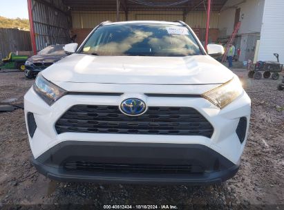 Lot #2992817466 2019 TOYOTA RAV4 HYBRID LE