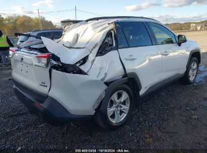 Lot #2992817466 2019 TOYOTA RAV4 HYBRID LE