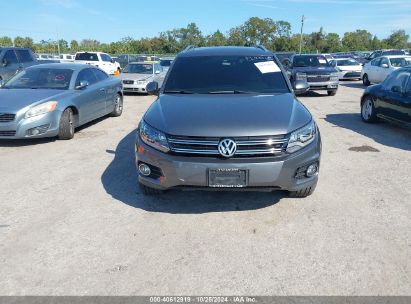 Lot #2996536475 2014 VOLKSWAGEN TIGUAN R-LINE