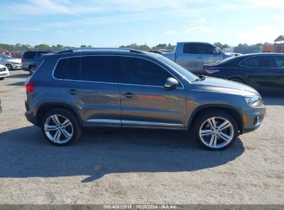 Lot #2996536475 2014 VOLKSWAGEN TIGUAN R-LINE