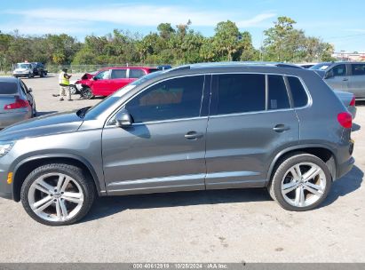 Lot #2996536475 2014 VOLKSWAGEN TIGUAN R-LINE