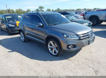 Lot #2996536475 2014 VOLKSWAGEN TIGUAN R-LINE