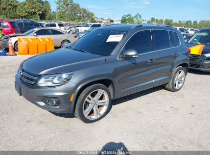 Lot #2996536475 2014 VOLKSWAGEN TIGUAN R-LINE