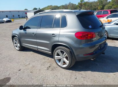 Lot #2996536475 2014 VOLKSWAGEN TIGUAN R-LINE