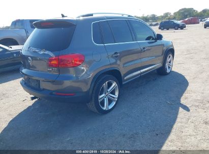 Lot #2996536475 2014 VOLKSWAGEN TIGUAN R-LINE