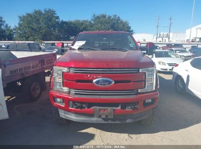 Lot #2990353402 2017 FORD F-350 LARIAT