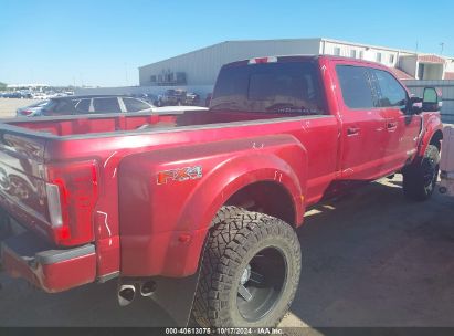 Lot #2990353402 2017 FORD F-350 LARIAT