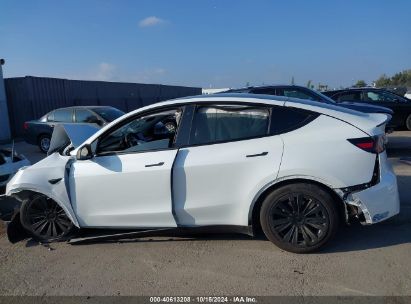 Lot #2992832950 2021 TESLA MODEL Y LONG RANGE DUAL MOTOR ALL-WHEEL DRIVE