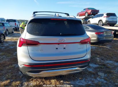 Lot #2992823915 2022 HYUNDAI SANTA FE HYBRID SEL PREMIUM