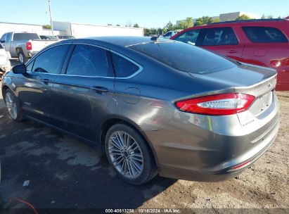 Lot #3056473925 2014 FORD FUSION HYBRID SE