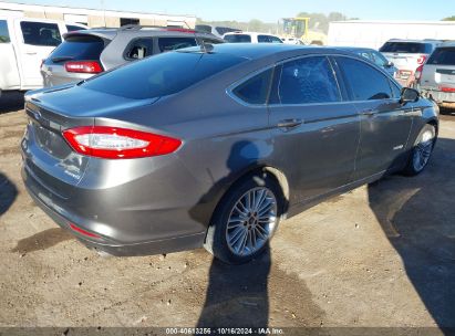 Lot #3056473925 2014 FORD FUSION HYBRID SE