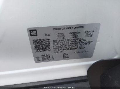 Lot #3006596039 2024 BUICK ENCORE GX PREFERRED FWD