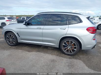 Lot #2995298782 2021 BMW X3 SDRIVE30I