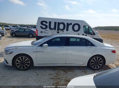 Lot #2995298776 2020 LINCOLN CONTINENTAL RESERVE