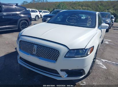 Lot #2995298776 2020 LINCOLN CONTINENTAL RESERVE