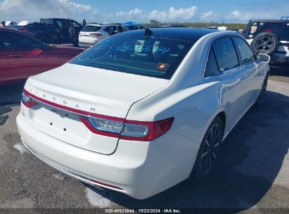 Lot #2995298776 2020 LINCOLN CONTINENTAL RESERVE