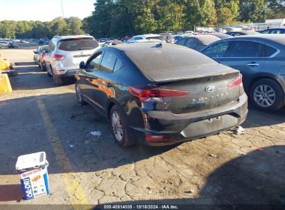 Lot #3034053575 2019 HYUNDAI ELANTRA SEL