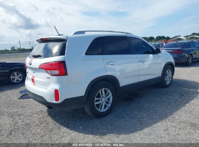 Lot #3035076043 2014 KIA SORENTO LX