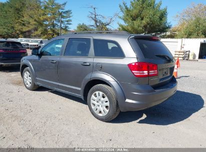 Lot #2997775232 2018 DODGE JOURNEY SE