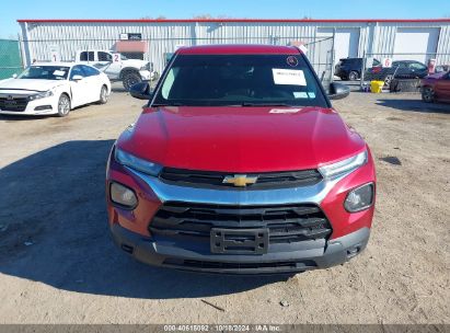 Lot #2995298635 2021 CHEVROLET TRAILBLAZER AWD LS