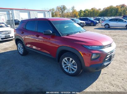 Lot #2995298635 2021 CHEVROLET TRAILBLAZER AWD LS