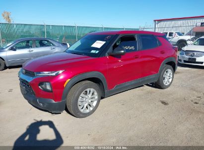 Lot #2995298635 2021 CHEVROLET TRAILBLAZER AWD LS