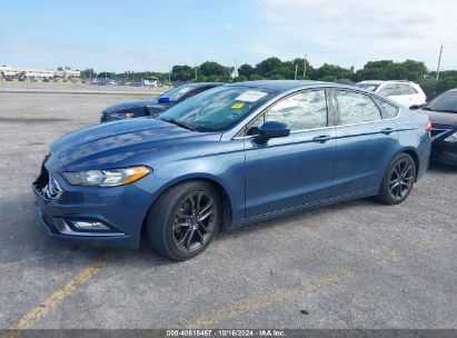 Lot #2996536447 2018 FORD FUSION SE