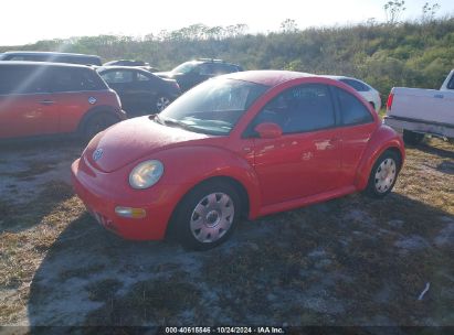 Lot #2995282374 2002 VOLKSWAGEN NEW BEETLE GLS