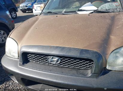 Lot #2992835106 2002 HYUNDAI SANTA FE GLS/LX